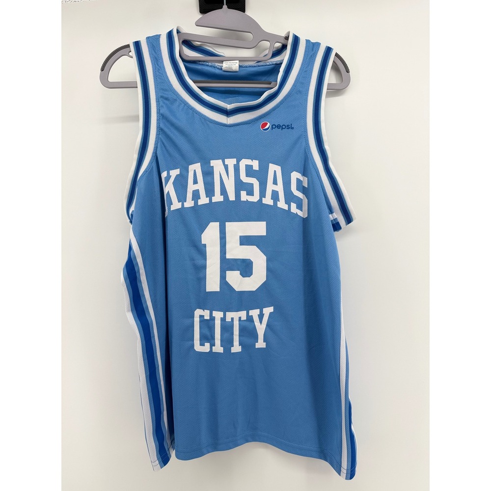 Kansas City Royals Pepsi Promo Jersey Medium Success Brands Powder‎ Blue Mesh M